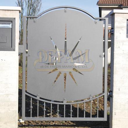 Cancelli In Ferro Moderno Cm049c