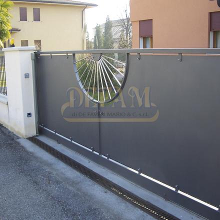 Cancelli In Ferro Moderno Cm019