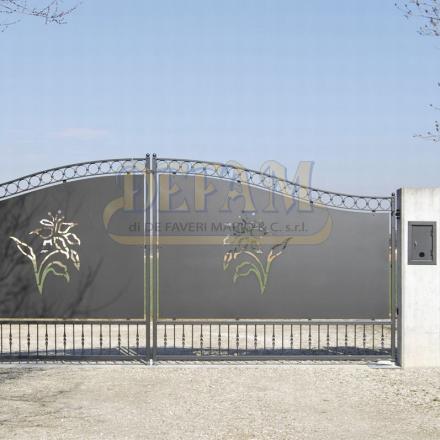 Cancelli In Ferro Moderno Cm027 Cm027c