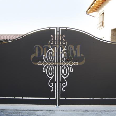 Cancelli In Ferro Moderno Cm028