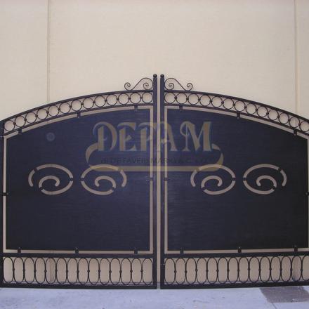 Cancelli In Ferro Moderno Cm030