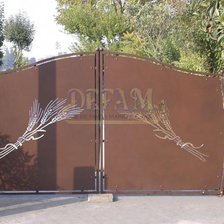 Cancelli In Ferro Moderno Cm031