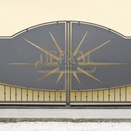 Cancelli In Ferro Moderno Cm032