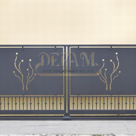 Cancelli In Ferro Moderno Cm033