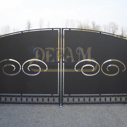 Cancelli In Ferro Moderno Cm035