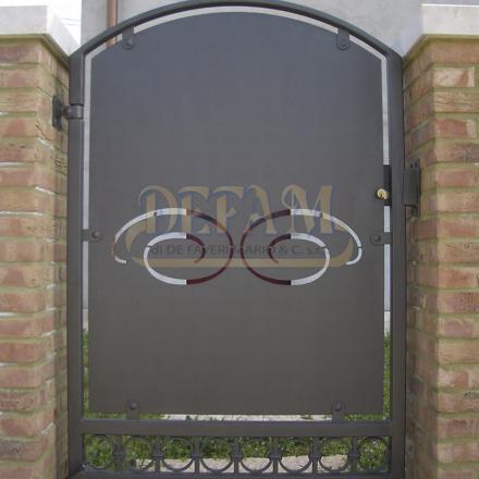 Cancelli In Ferro Moderno Cm035c