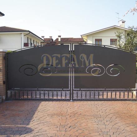 Cancelli In Ferro Moderno Cm036