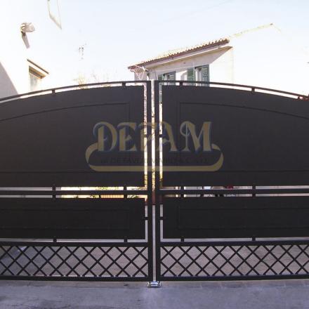 Cancelli In Ferro Moderno Cm039