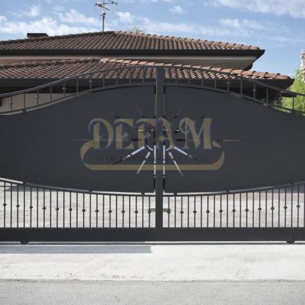 Cancelli In Ferro Moderno Cm060