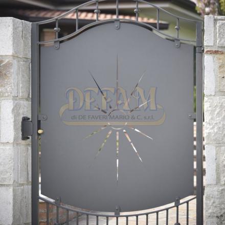 Cancelli In Ferro Moderno Cm060c