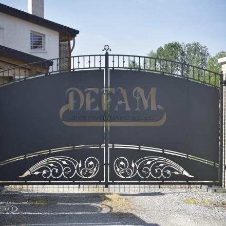 Cancelli In Ferro Moderno Cm062