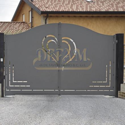 Cancelli In Ferro Moderno Cm084