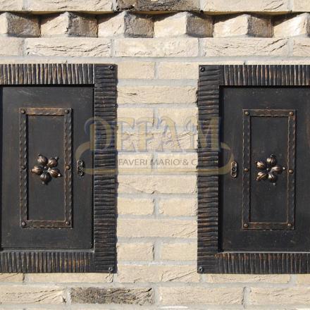 Portalettere Portine In Ferro Pp1031