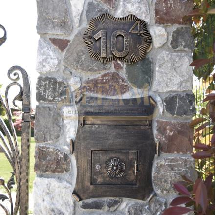 Portalettere Portine In Ferro Pp1201